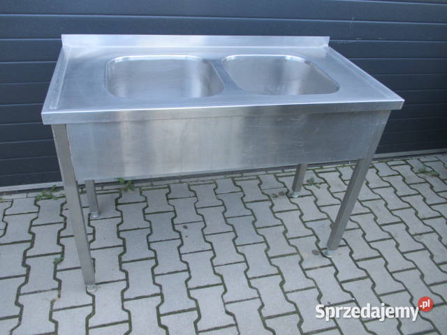 Zlew 2 Komory Dwukomorowy Stal Nierdzewna Ostrów Wielkopolski