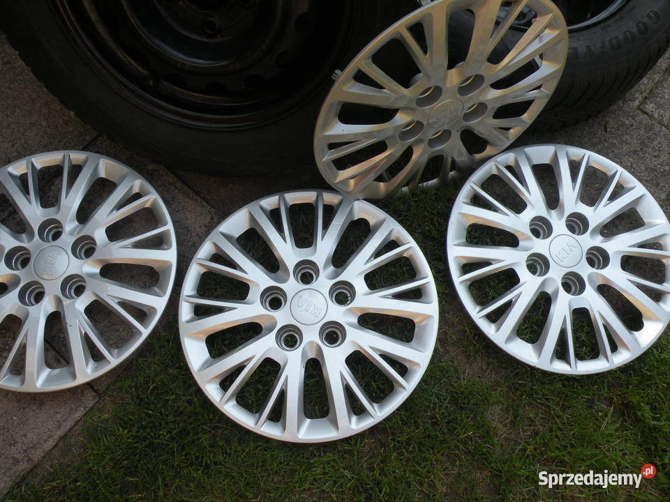 Sprzedam komplet kół z kołpakami Kia 19565 R15 Częstochowa