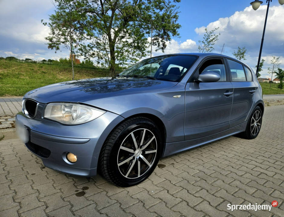 BMW 118 Zarejestrowany Klima Alu Rata380 E87 diesel Śrem