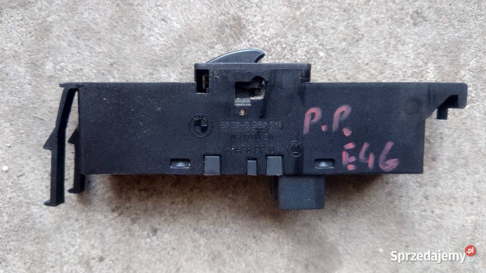 bmw e46 przełącznik szyby lewy przód 8381511 Konin sprzedam