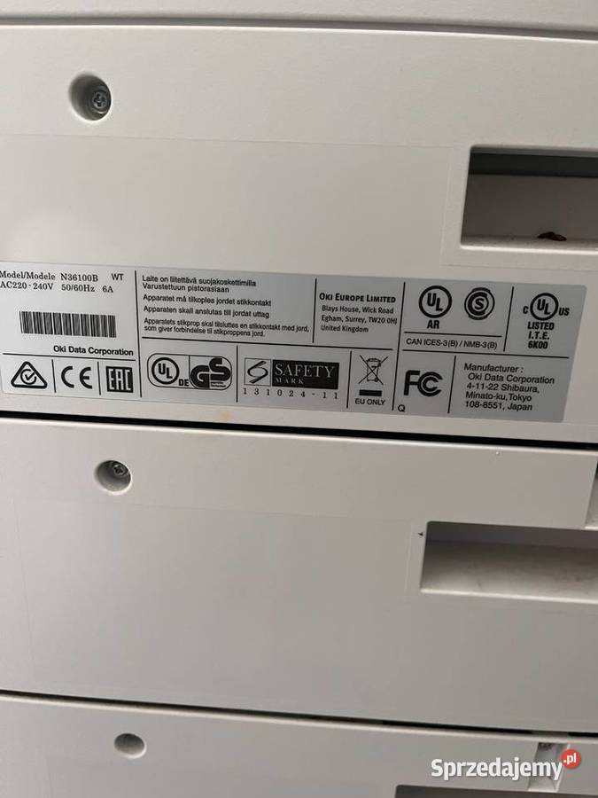 OKI Pro9431 Drukarka kolorowa A3 do kujawsko-pomorskie Toruń