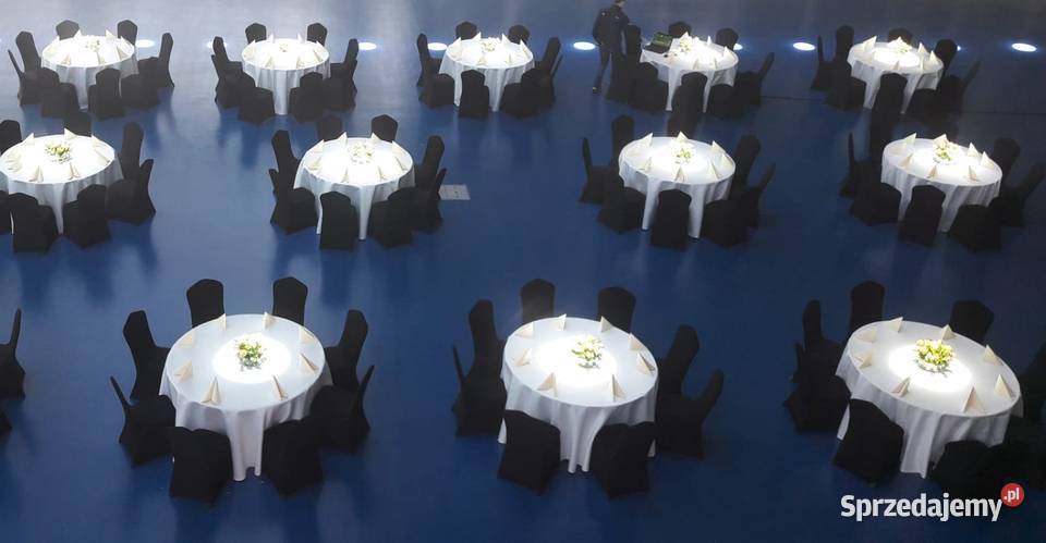 Pokrowce na krzesła białe czarne pokrowiec Moda i Styl Dębica sprzedam