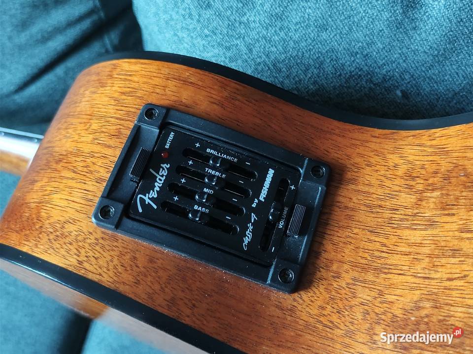 Fender Bezprogowy Bas Elektroakustyczny basowa Trzebnica