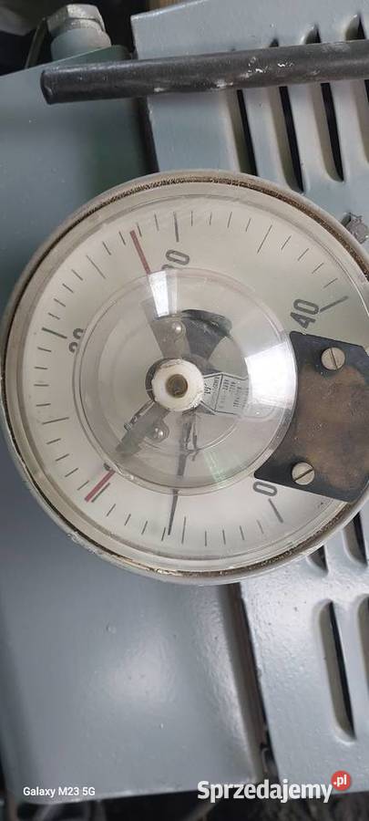 Termometr zegarowy PRL 220380V Warszawa