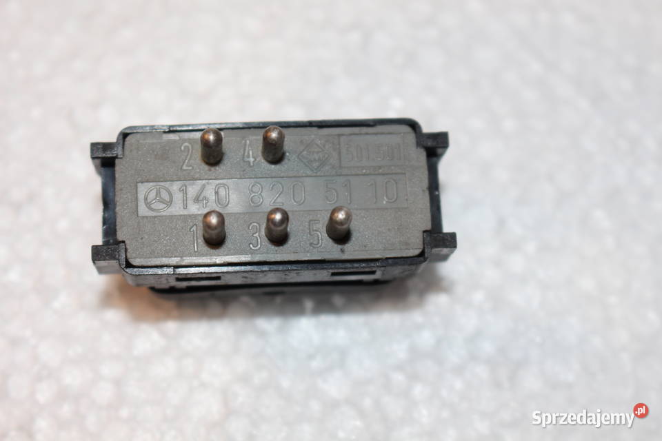 MERCEDES S KLASA W140 PRZEŁĄCZNIK OGRZEWANIA