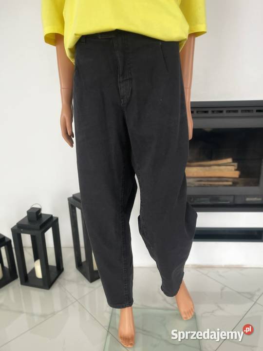 Zestaw damski spodnie jeans Rainbow 52 bluzka Augustówka