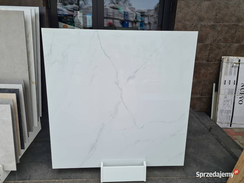 PŁYTKA GRES POLEROWANY CARRARA BLANCO POLER Opoczno