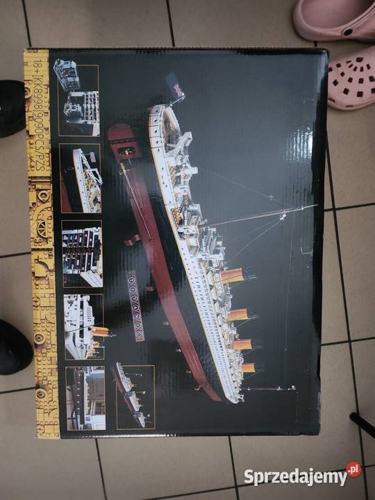 Klocki Titanic 9090 el Model statku Titanic do Gdańsk sprzedam