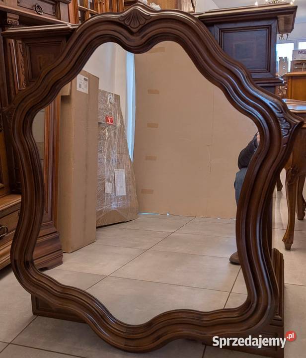 Piękne włoskie lustro orzech sklep Dąbrowa Dąbrowa Górnicza sprzedam