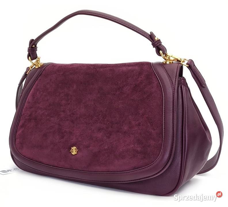 Torebka Listonoszka Ekoskóra Zamszowa A4 Kraków sprzedam