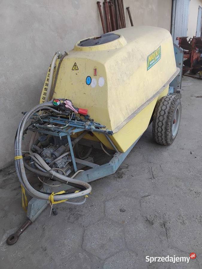 Opryskiwacz sadowniczy MOSKIT 2000 L uszkodzony Zaczepiane Piła