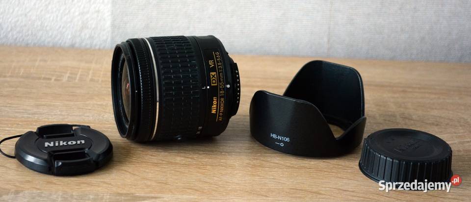 Obiektyw Nikkor AFP 1855mm ze stabilizacją VR Gliwice
