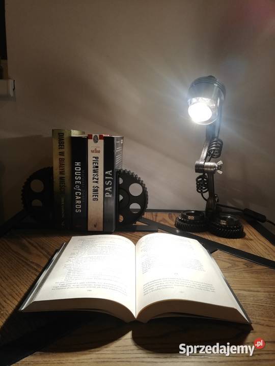 Lampka stołowa biurkowa industrialna steampunk inny kolor Ruda Śląska