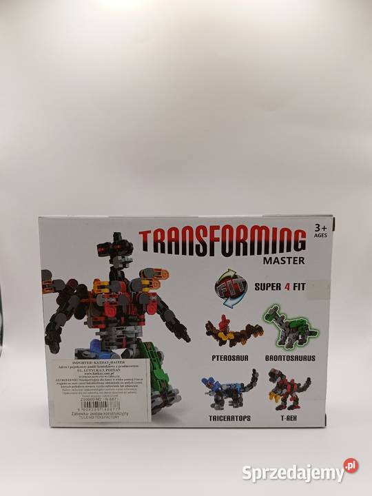 Klocki konstrukcyjne Transforming Master pomorskie