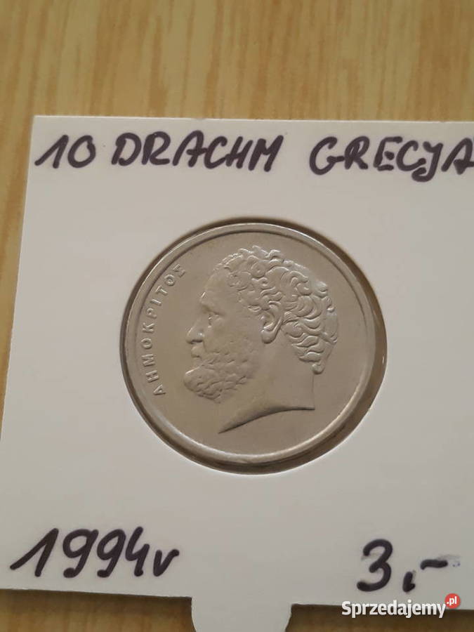 10 Drachm Grecja 1992 i 1994 r Konin