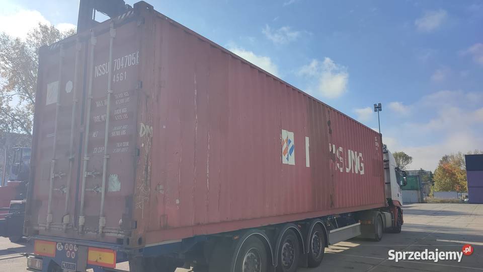 Kontener morski 12 metrowy 40 HC używany Pewny Ostrołęka sprzedam