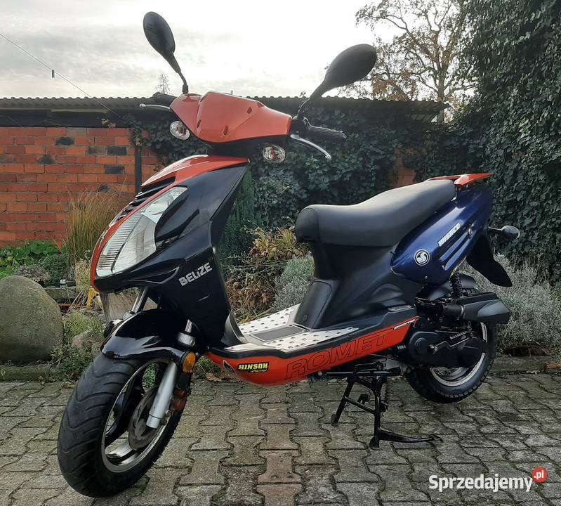 Zadbany Skuter Romet 747 50ccm 4t 2009r 4858 60h Rok produkcji 2009 Tuczno