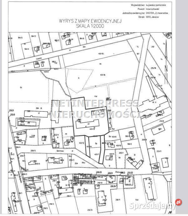 Ogłoszenie lokal Jaksice 6393m2 sprzedam