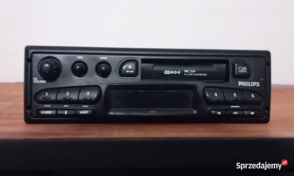 Stare radio samochodowe Philips RC216 VW Opel Wrocław
