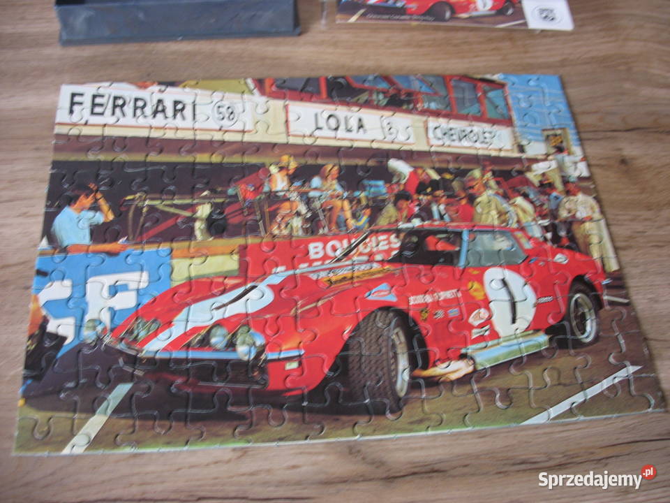 Corvette C3 Chevrolet Sting Ray stare Puzzle podkarpackie