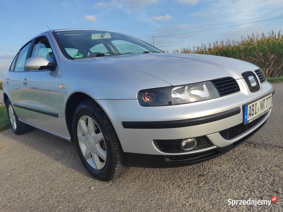 Seat Toledo II Lift 16 MPi 105 2004 160000 z Nie welurowa tapicerka podkarpackie Przeworsk