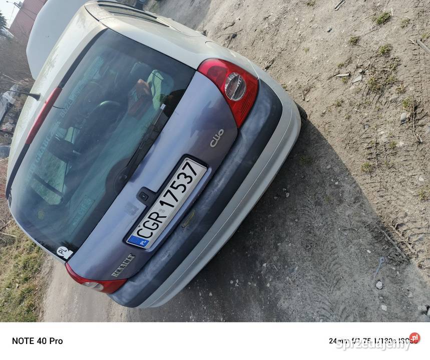 Clio 15 2000 sprawne BEZ OPLAT Clio Przęsławek