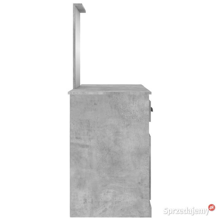 Toaletka z lustrem szarość betonu 130x50x1325 Warszawa