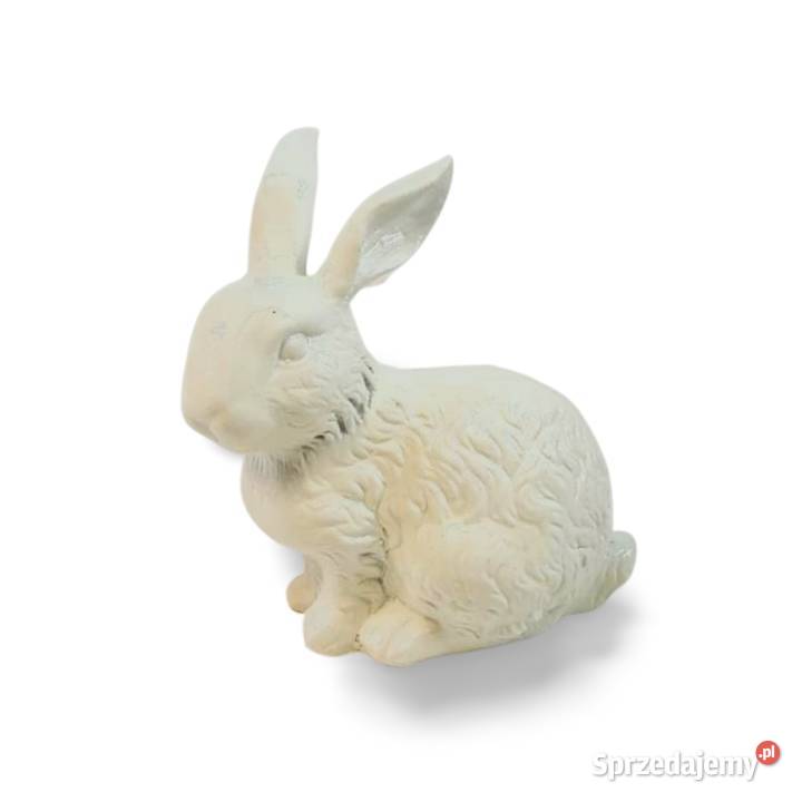 Figura Dekoracja Zajączek Siedzący Wałdowo