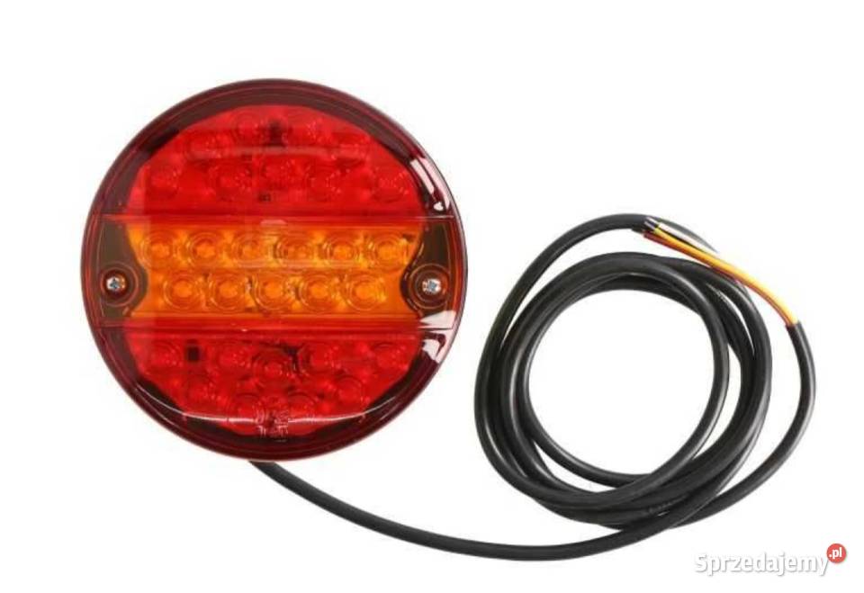 Lampa tylna zespolona LED 142 mm 1224V WAŚ 232 Brodnica