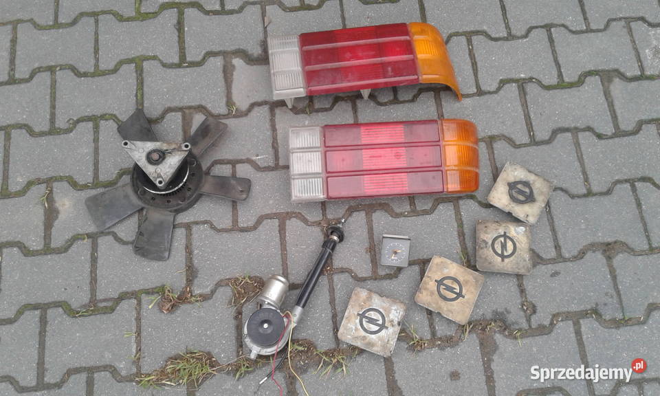 Opel rekord wiskoza lampy kołpaki antena osobowe Łomża