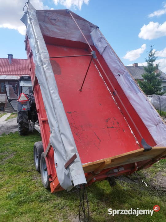 Tandem wywrotka 35t nieuszkodzony Przyczepy rolnicze Przyczepy rolnicze Zamość