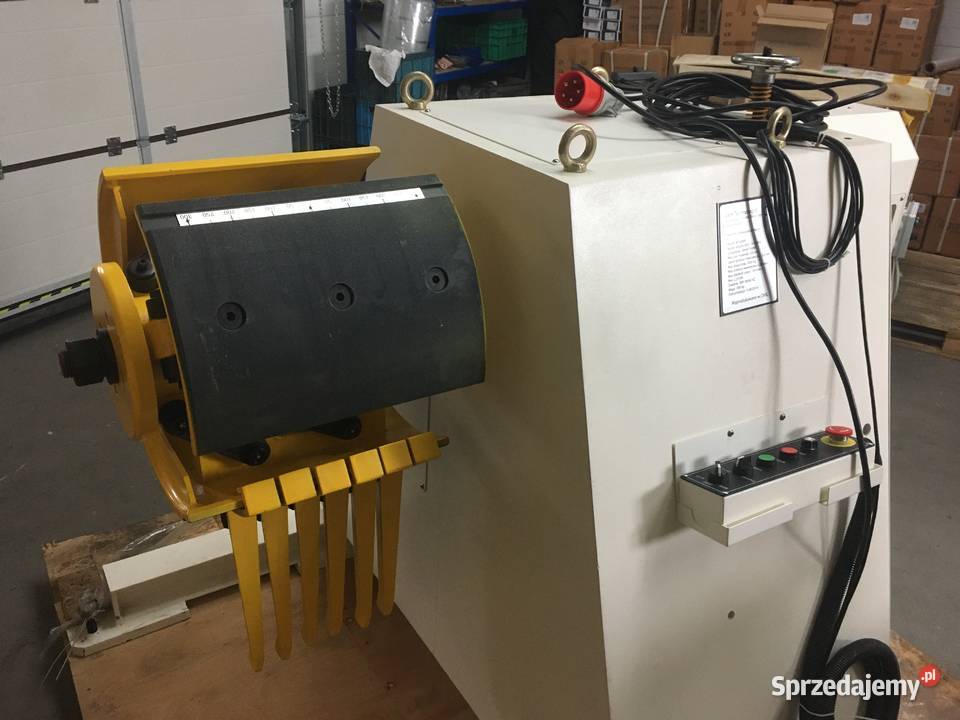 Rozwijak hydrauliczny do blachy 300 mm Produkcja małopolskie Rzeszotary