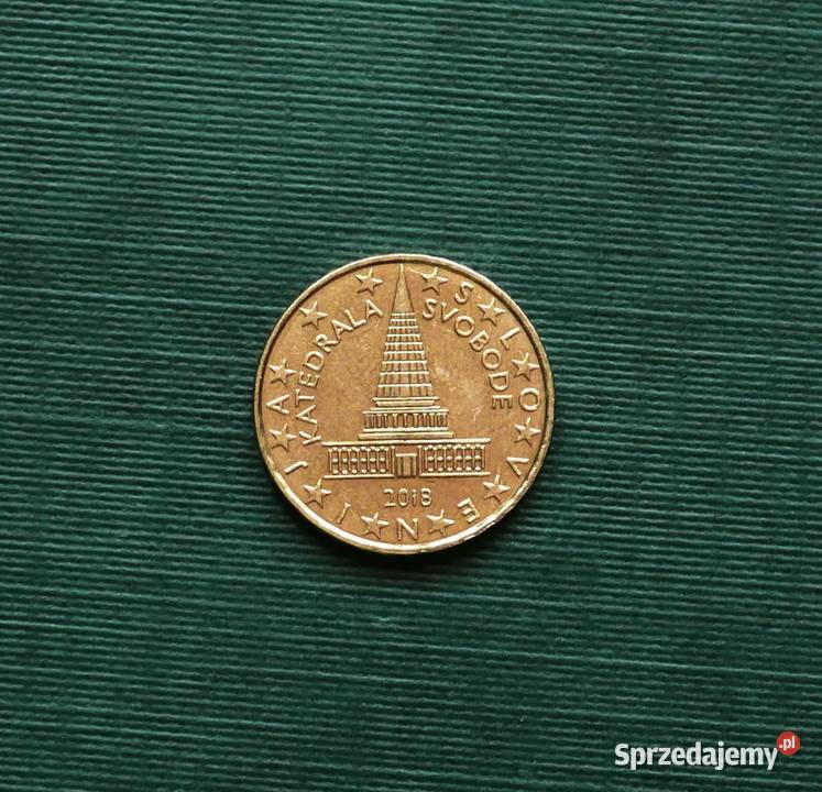 Słowenia 10 eurocentów 2018r Kolekcje śląskie Gliwice