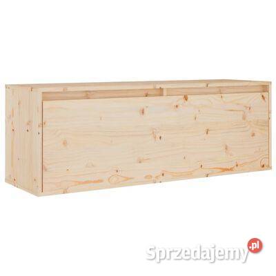vidaXL Szafka ścienna 100x30x35 lite drewno Warszawa