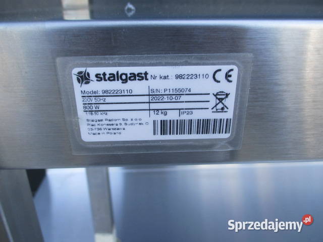 NADSTAWKA GRZEWCZA NA STÓŁ PODWÓJNA STALGAST Ostrów Wielkopolski