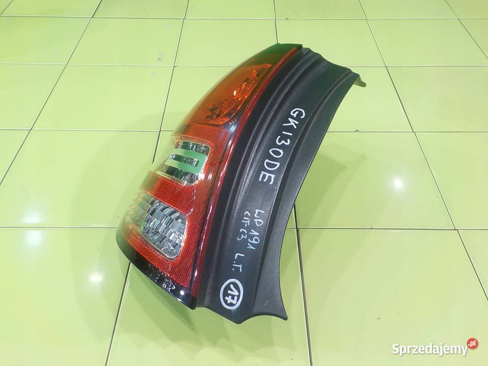 CITROEN C3 II 12 B 13r 5D lampa lewa tyl Suków