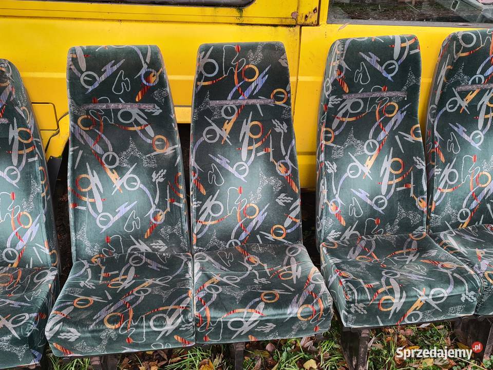 Fotele do busa zestaw 15 miejsc Wrocław sprzedam