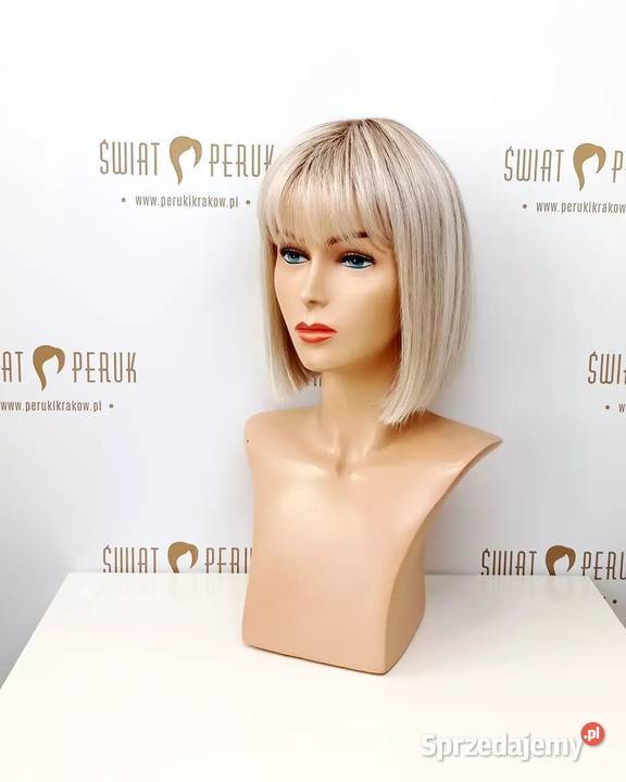 Peruka termoodporna bob z grzywką Kielce świętokrzyskie