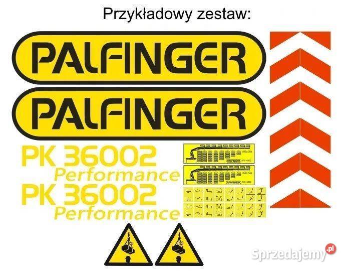 Naklejka oklejenia na każdy model HDS PALFINGER mazowieckie Janików