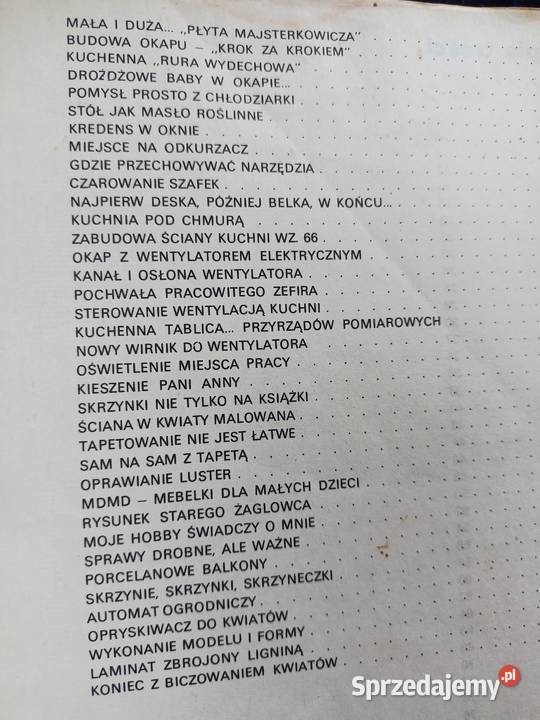 Majsterkowanie nasz dom budowlanka fachowcy Rok wydania 1987