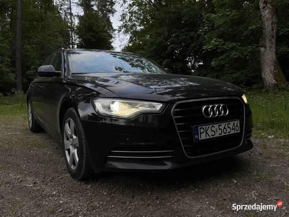 Audi a6 c7 automat kombi skóry led xenon 20 tdi elektryczne lusterka pomorskie Pruszcz Gdański