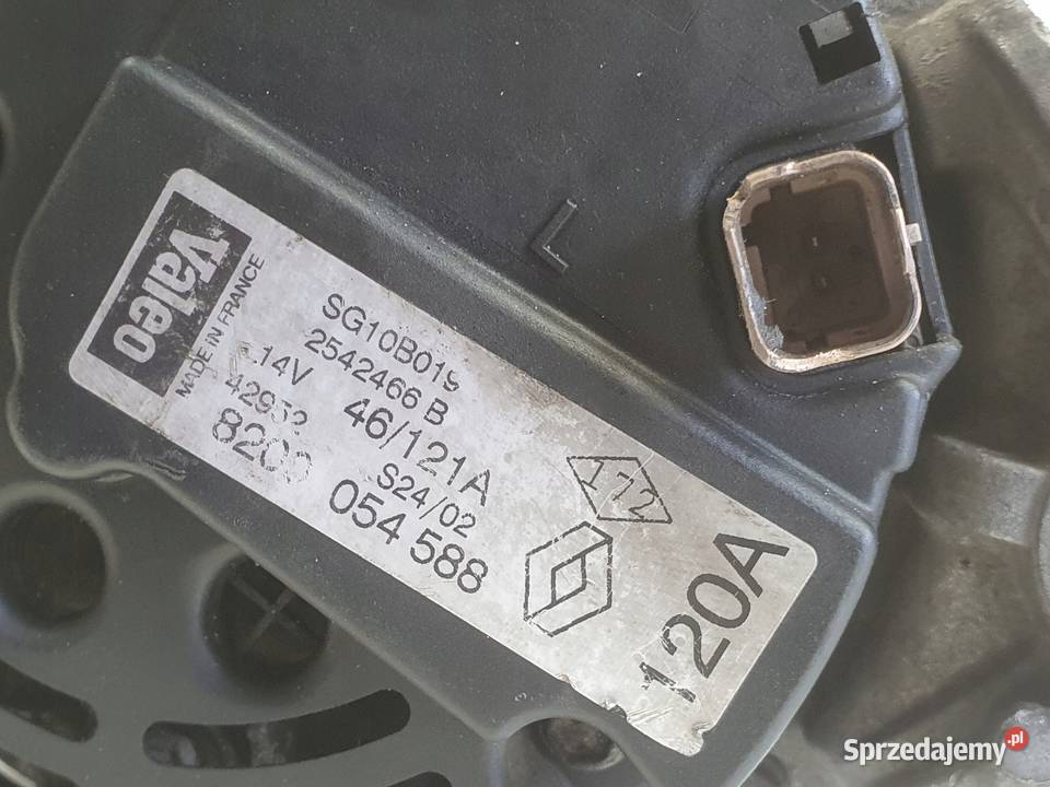 Renault Laguna I 19 DTI ALTERNATOR 8200054588 osobowe
