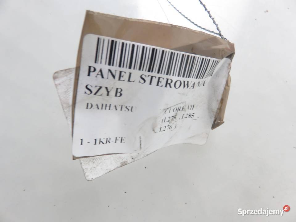 PANEL SZYB DAIHATSU CUORE VII 84820B2320 Części samochodowe