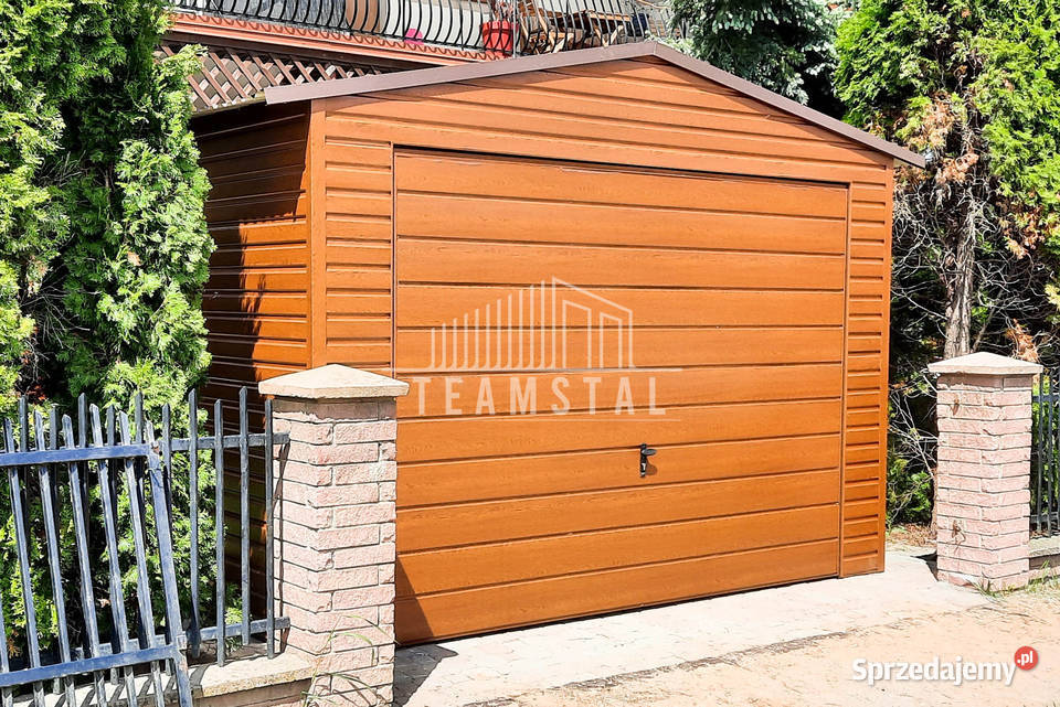 GARAŻ BLASZANY 35m x 6m dwuspad Brama drzwi 21m2 Wieliczka