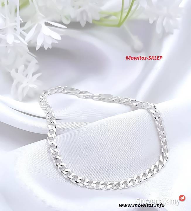 Bransoleta srebrna pancerka BS140 Poznań