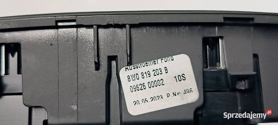 KRATKA NAWIEWU AUDI A4 B9 QUATTRO 8W0819203B Lipno sprzedam
