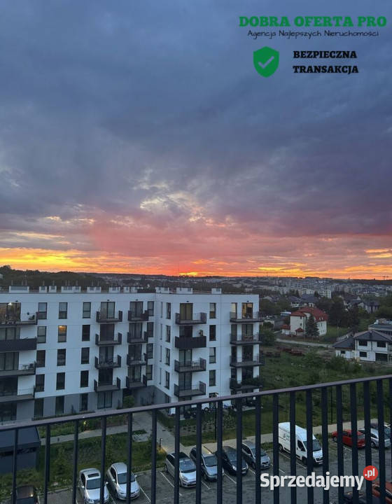 Nowe 3 pokoje z balkonem i 2 parkingami