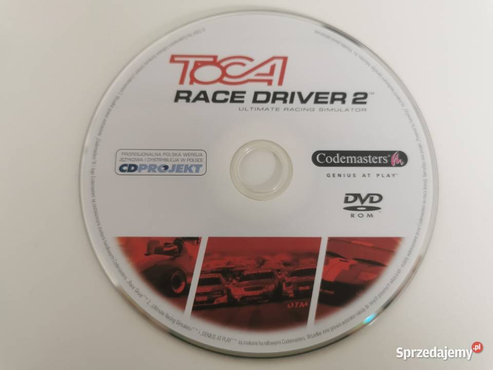 Toca Race Driver 2 Gra PC DVD 2004 napisy sprzedam
