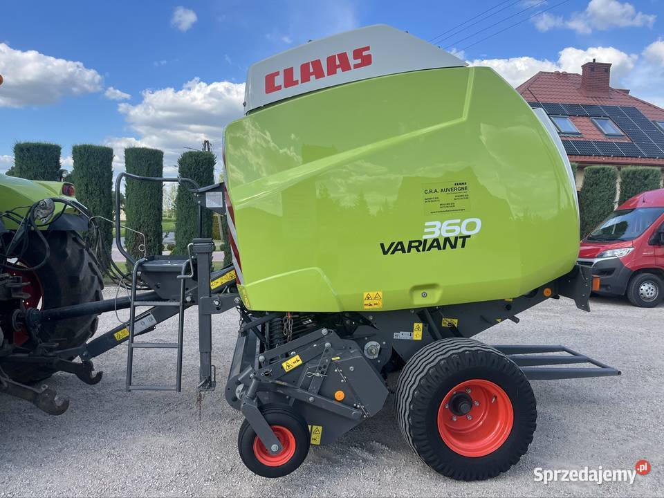 Prasa Rolujaca Pasowa Claas Variant 360 Rotor Claas Niedrzwica Duża