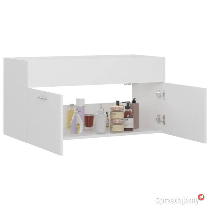 Szafka pod umywalkę biała 90x385x46 WM804665 Warszawa